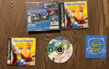Tales of Destiny (Sony PlayStation 1, 1998), Complete with Registration Card