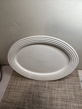 VTG Pampered Chef Family Heritage Collection Platter Stoneware, Made In USA NWOB