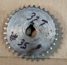  35 Chain X 32 Tooth Sprocket X 3/4  Bore USED