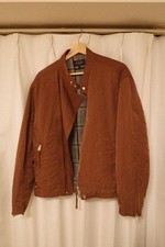 Beams Plus Nylon Satin Riders Jacket Black Mens Size M Auth From Japan RIN