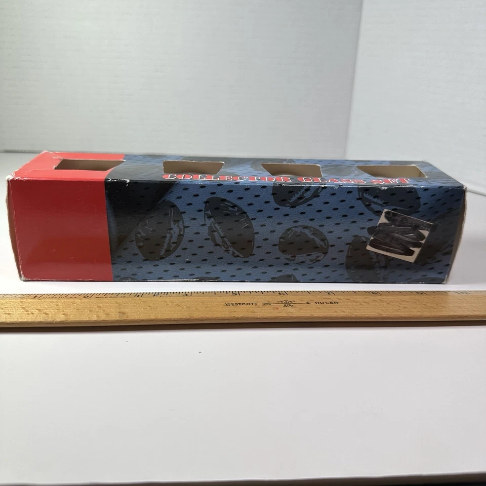 Houston Texans 2002 Temporada Inaugural Paquete 4 Juego de Vasos de Chupito 2oz Licencia De Colección Foto 4 de 4