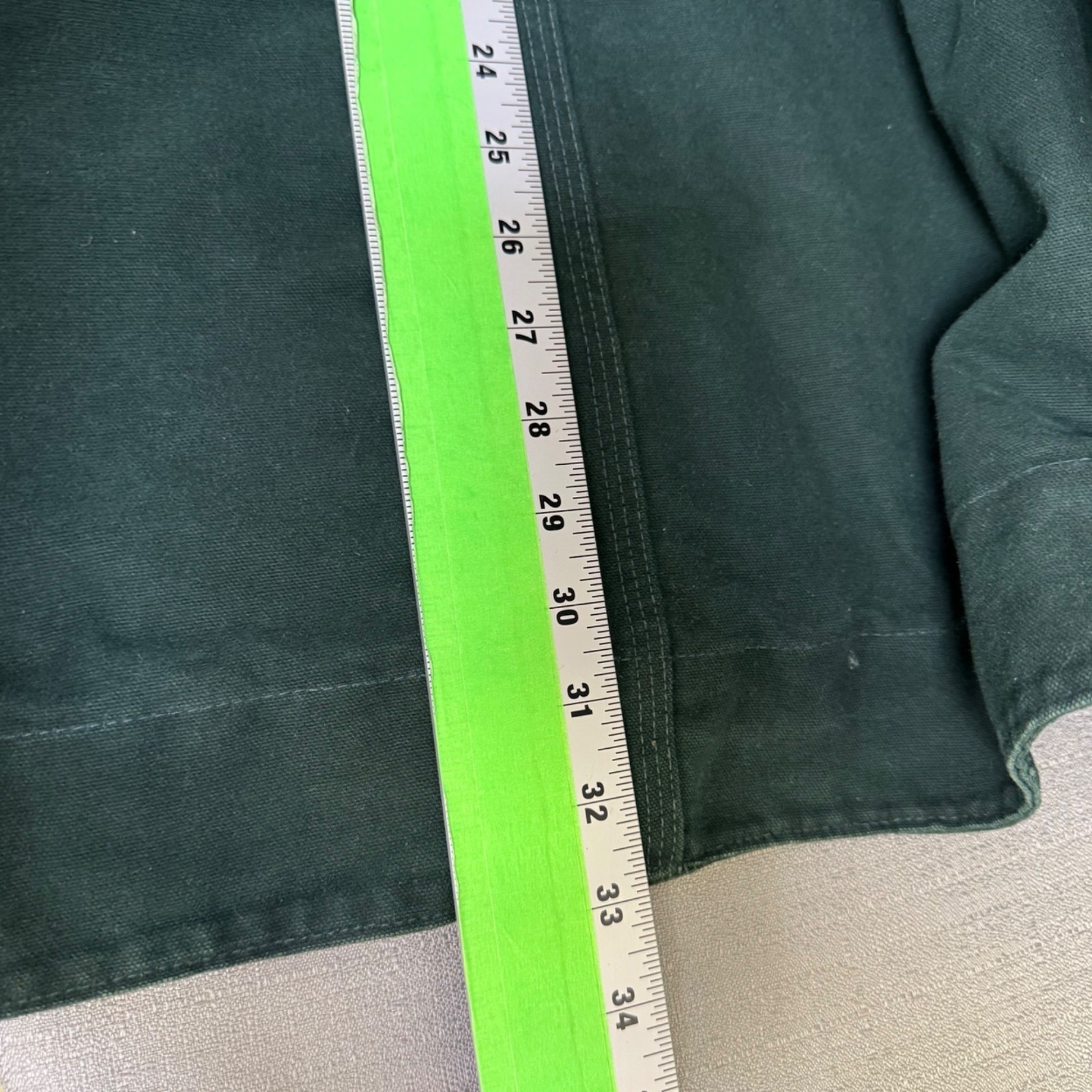 Carhartt C61 SPC Spruce Green Mens 2XL R Sherpa Lined Work  Jacket Canvas Chore thumbnail 10