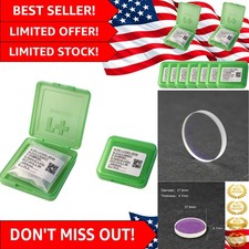 10Pcs Raytools Fiber Laser Lenses - High Transmission  Safety Protection