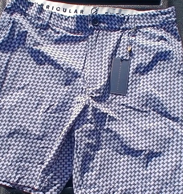 Bnwt New Rare Sold Out Extracurricular Pattern Print Golf Club Gc Shorts Size 34