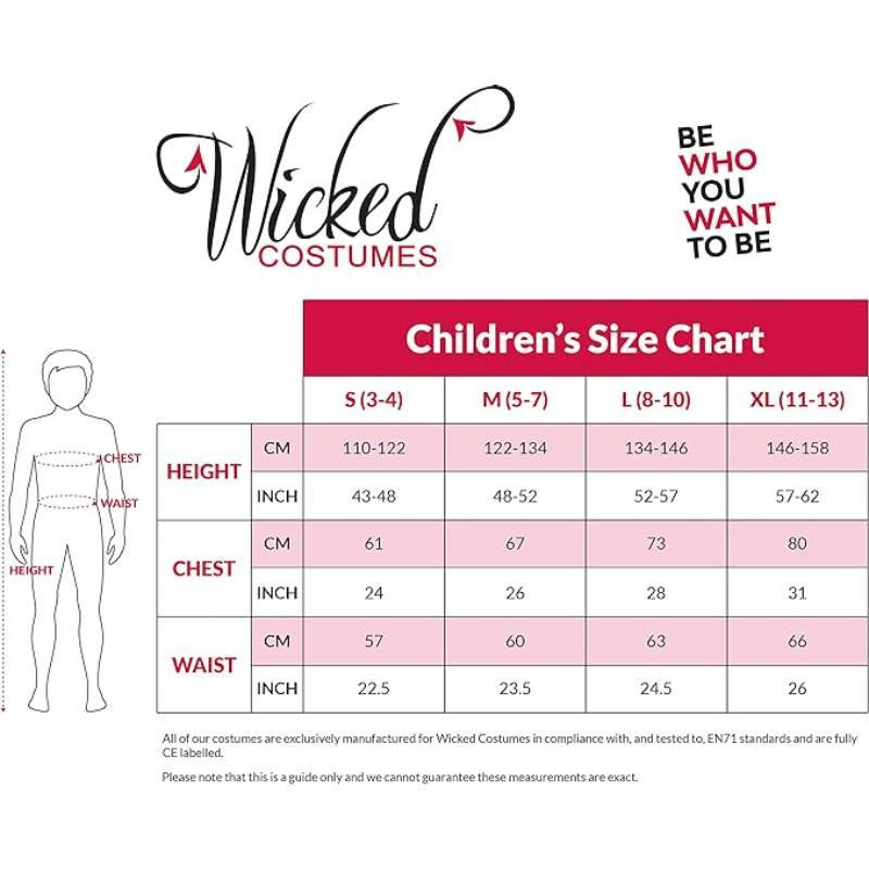 Skelett-Overall Für Kinder – Halloween-Kostüm Von Wicked Costumes, Unisex