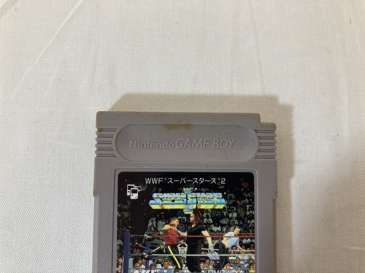 希少！新品！『WWFスーパースターズ2』　ゲームボーイ Rare Wwf Superstars 2 Gameboy 2V from Japan s | eBay