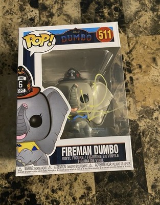 Disney POP Culture Funko Dumbo Fireman #511 BAM authentic KL Signed Katie Leigh