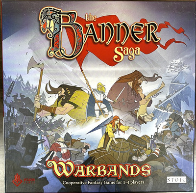 Megacon Games - The Banner Saga: Warbands + 2 KS EXPANSIONS - UNPUNCHED! EX!