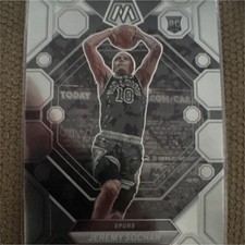Panini 2022-23 Mosaic Jeremy Sochan Spurs Rookie #226 NBA Card