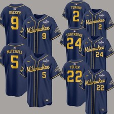 SALE Milwaukee Brewers 2026 World Series Jersey All Over Printed