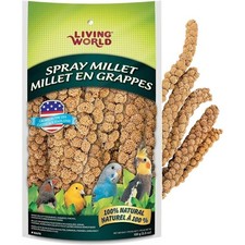 Millet Spray for Pet Birds 3.5 Oz Treat for Budgies Canaries Finches Cockatiels