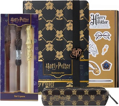 Get Trend Harry Potter Schreibwaren Set mit Notizbuch A5 Blanko Kugelschreiber