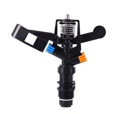 360 Degree Adjustable Garden Rocker Sprinkler with For Impact Spray Nozzle