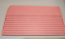 25 IBM Punch Cards ADC Form 230 Apr 1962 Air Force Classified Pink Data Cards