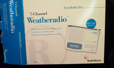 Radio Shack Weather Radio 7 Channel NOAA Weather Alert Desktop 12-251 New