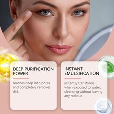 Gentle Makeup Remover Oil for Eyes and Lips Deep Clean Refreshing and Soothing