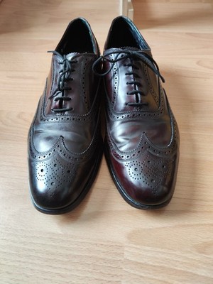 Vintage Florsheim Imperial 5S338202 Shell Cordovan Wingtip Dress Shoes Men s 12d