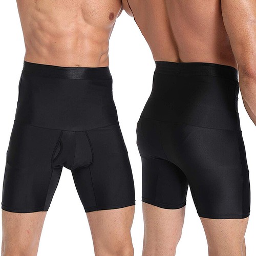 Mens Padded Underwear Pants Hip Butt Lift Boxer Shorts Tummy Control Body Shaper - Picture 29 of 38
