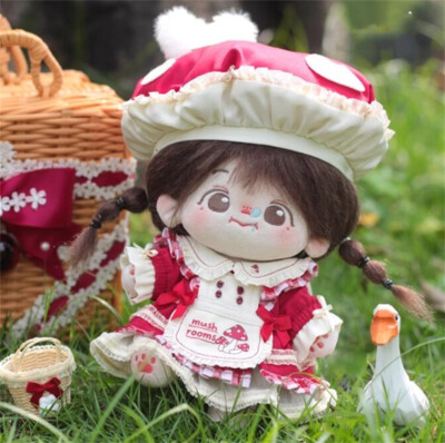 Cute 20cm Plush Doll Clothes Clothing kawaii Outfits Dress Up Gift