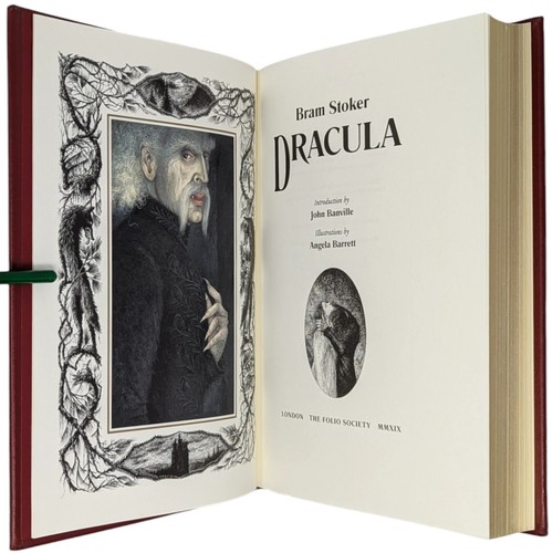 Dracula BRAM STOKER ANGELA BARRETT FOLIO SOCIETY Limited Edition SIGNED 2019 - Picture 12 of 22