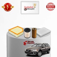 Set Service 4 Filter Volvo XC70 II 2.4 D5 162KW 220CV Von 2015->