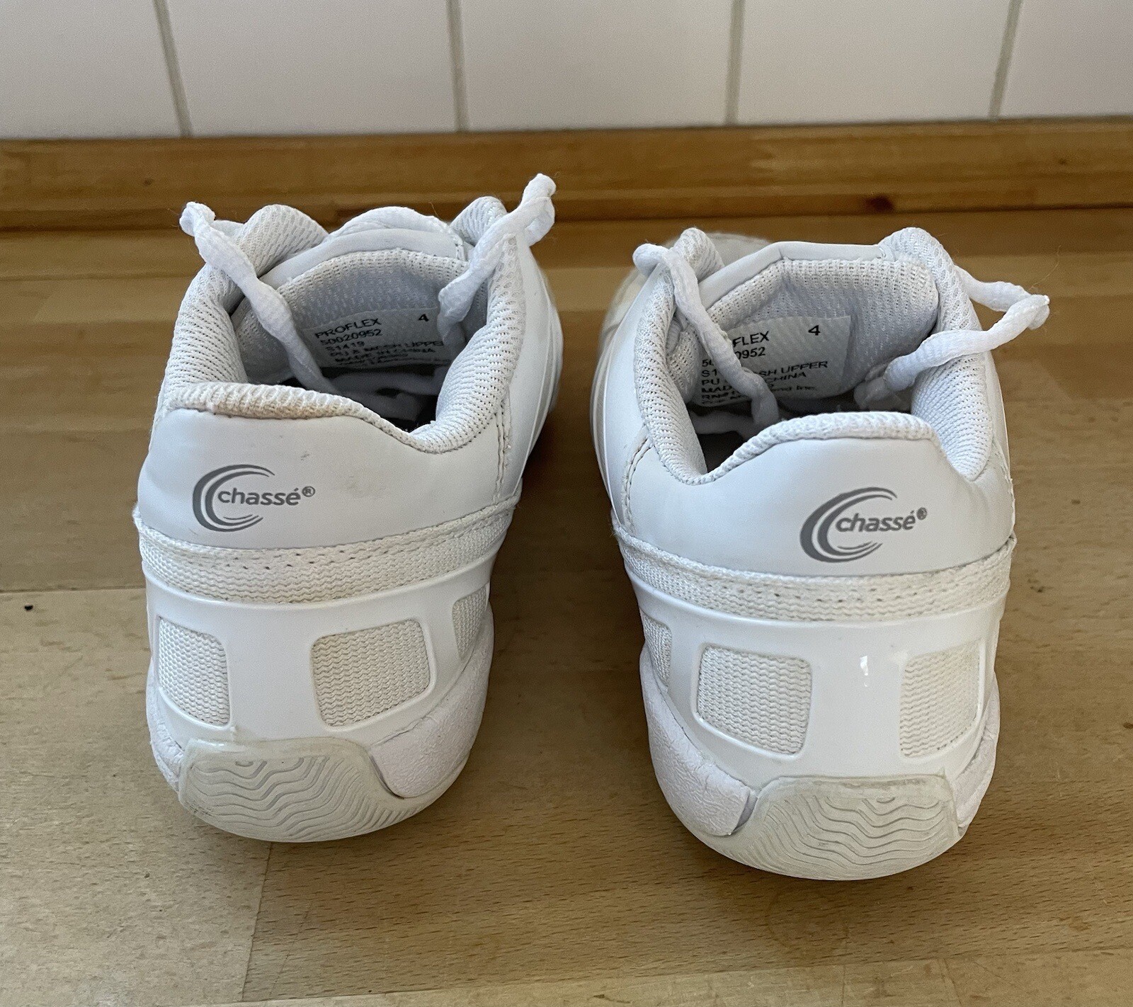 CHASSE CHEER/DANCE WHITE LACEUP SNEAKERS/SHOES, PROF… Gem