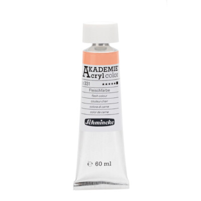 (201,33 /1l) Schmincke 60ml AKADEMIE Acryl Fleischfarbe Acryl  23 331 011