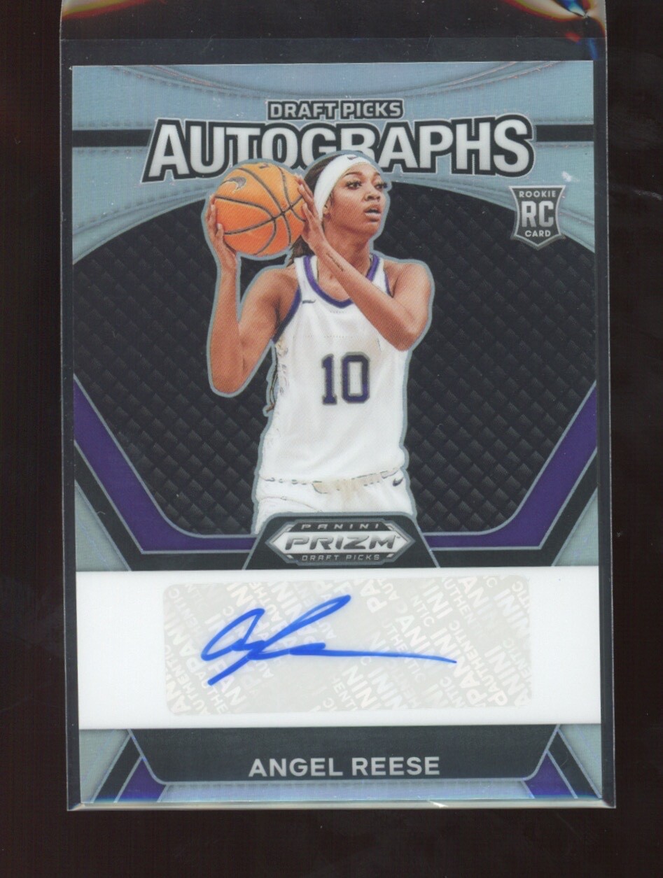 2024 Panini Prizm Draft Picks Auto Silver Prizm Angel Reese