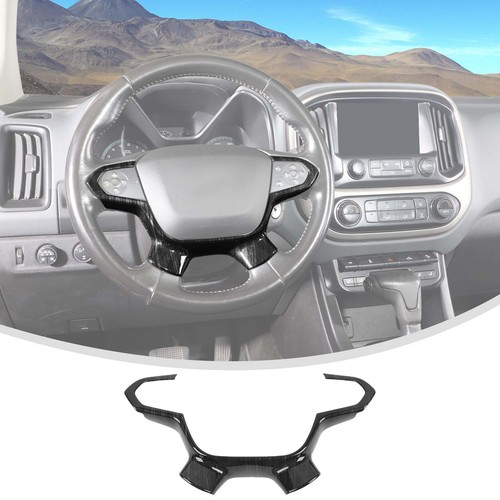 17x Black Wood Interior Dash Decoration Cover Trims Kit For Chevy Colorado 2014+ - Picture 3 of 15
