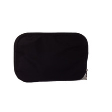 Electronics Charger Cords Adapters Travel Organizer Black 3/4 Zipper E4-1748