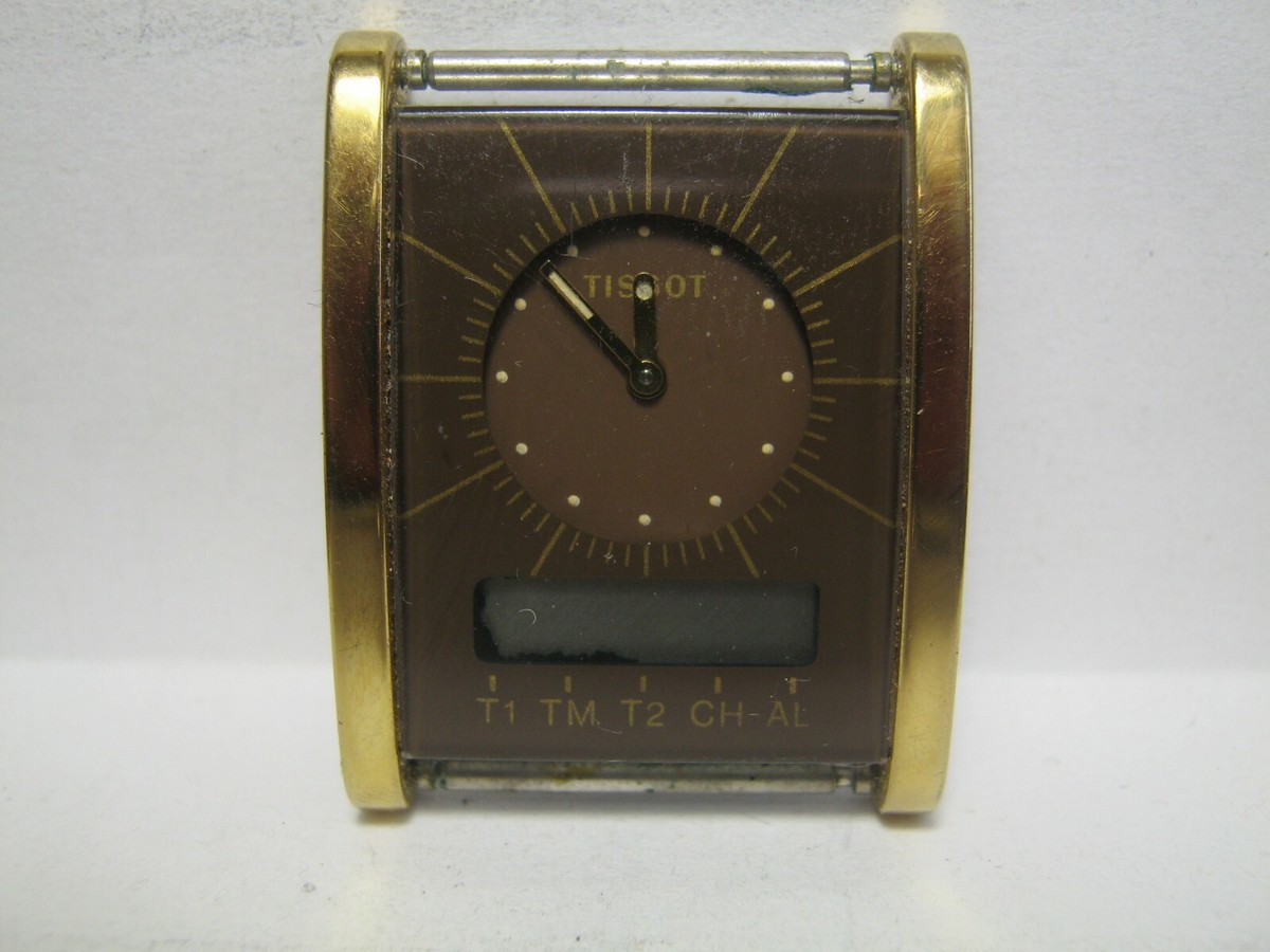 TISSOT  アナデジ⌚ Tissot D 377 Two Timer Ana-Digi Vintage Men's Watch For