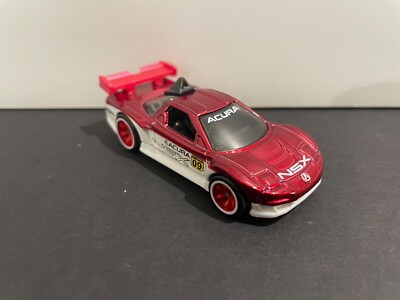 2010 HOT WHEELS '01 ACURA NSX RED SPEED MACHINES JDM HONDA LOOSE