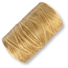 Waxed Artificial Sinew / Tendon will split into 4 / 5 strands  Natural 30 Metre