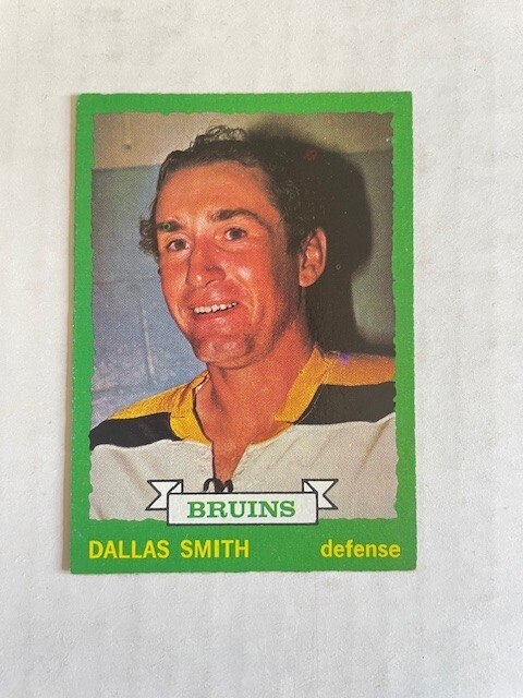 1973-74 O-Pee-Chee Set Break OPC #167 Dallas Smith - Boston Bruins NRMT