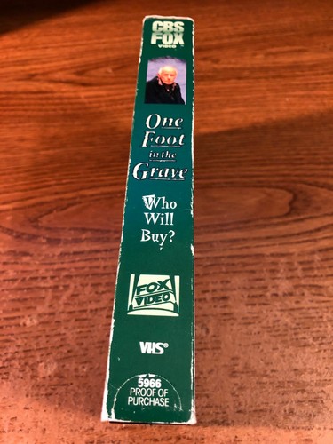One Foot In The Grave Who Will Buy? VHS VCR Video Tape Richard Wilson Used - Picture 4 of 6