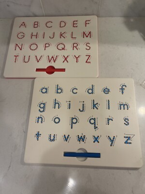 Learn to write letters A to Z uppercase/lowercase prek/kindergarten MAGNETIC
