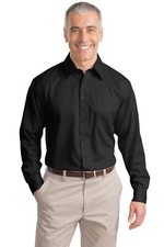 Port Authority Mens Big Tall Long Sleeve Non Iron Twill Dress Shirt TLS638