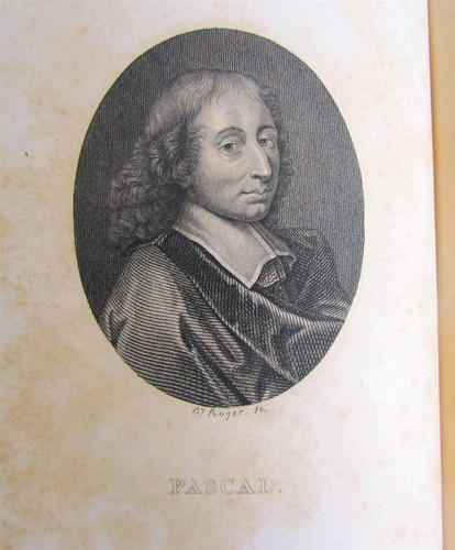 1839 LES PENSEES DE BLAISE PASCAL antique - Picture 3 of 7