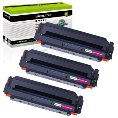 3× 046H Yellow Toner Fit for Canon 1254C001 LBP654Cx LBP653Cdw LBP654Cfw Printer