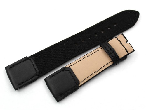 Jaeger Le-Coultre Reverso Casa Fagliano Strap Band Nero in Tela 20/16mm Novità - Foto 3 di 4