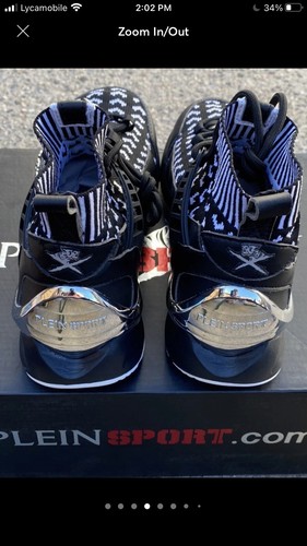 Philipp Plein mid-top sneakers Original Women Size 5 - Picture 3 of 8