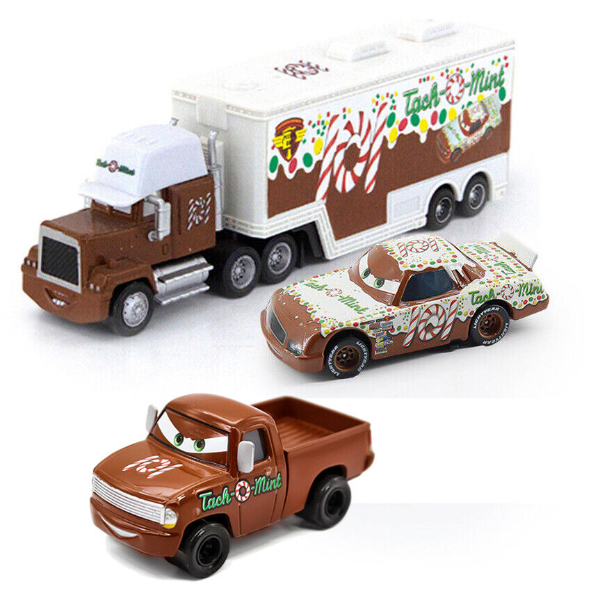 3PCS Disney Pixar Cars NO.101 TACH-O-MINT Truck&Pickup&Car 3PCS Disney Pixar Cars NO.101 TACH-O-MINT Truck&Pickup&Car