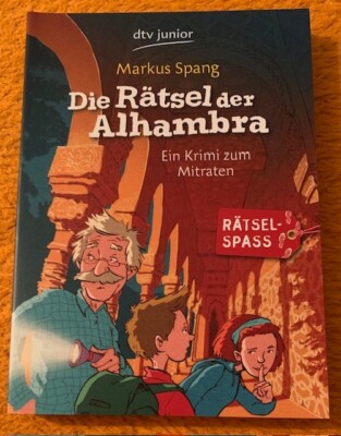 RÄTSELSPASS - Die Rätsel der Alhambra *Ein Krimi zu Mitraten*  Markus Spang NEU