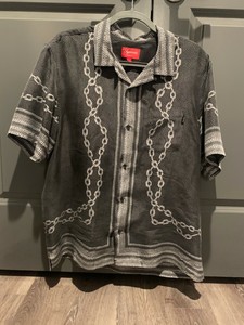 supreme mosaic silk shirt