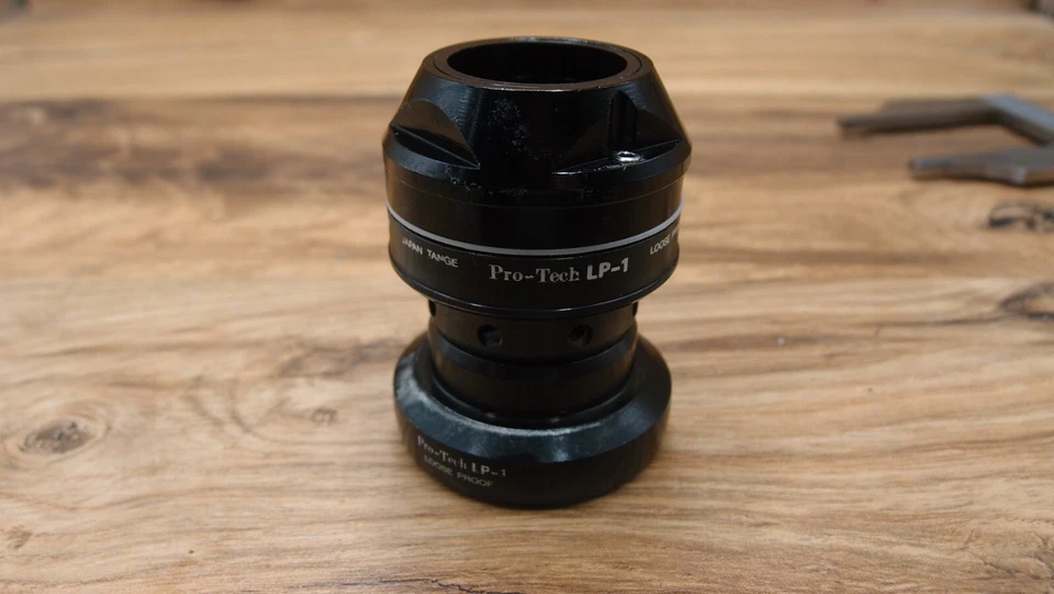 1990's BMX headset Tange PRO TECH LP1 loose proof mechanism Japan 1 1/8 in - Image 2 of 4