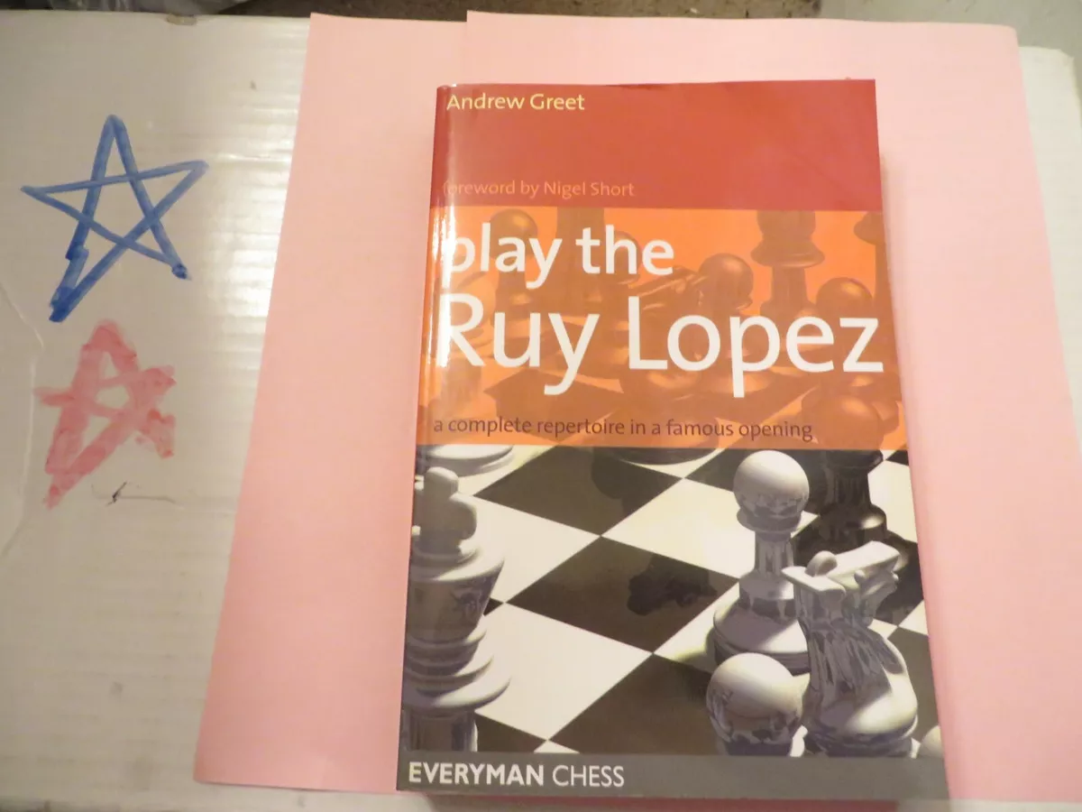 Vintage Allan Troy Chess Book-Ed#9 Play the Ruy Lopez 2/3 9781857444278