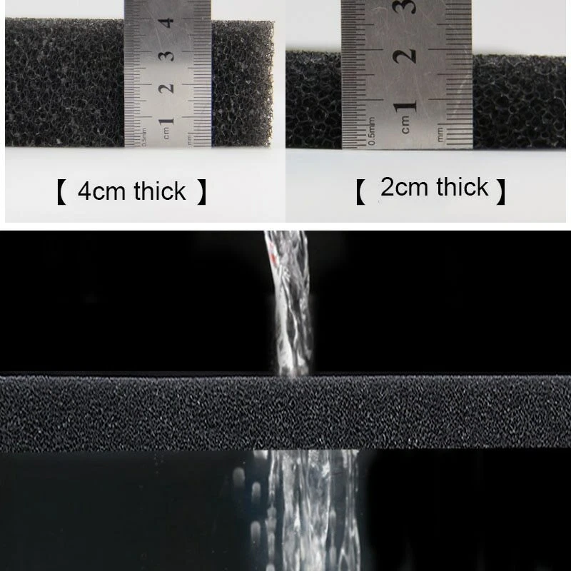 Aquarium Filter Bio Sponge S M L XL Biochemical Cotton Fish Tank Pond Foam Pad - Image 4 of 4