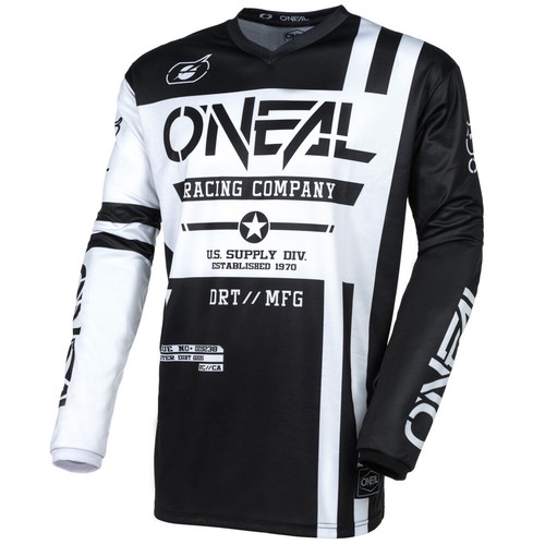 O'Neal Element Warhawk White Jersey Pants Gloves motocross MX dirt bike combo - Picture 4 of 9