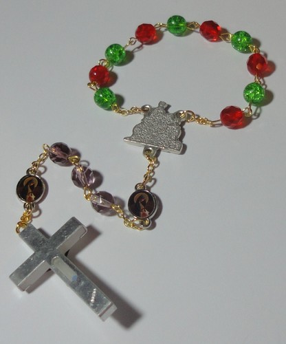 Advent and Christmas Nativity Single Decade Rosary - Handmade in the USA - Picture 2 of 4