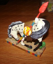 Trail of Painted Ponies, TRAIL'S END 6010724 1E/0391 Native American Appalossa